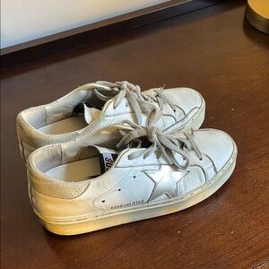 Golden Goose White Sneakers Classic Design